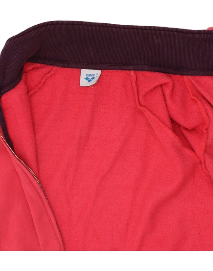 ARENA Womens Tracksuit Top Jacket UK 6 XS Pink Vintage Arena and Second-Hand Arena from Messina Hembry 