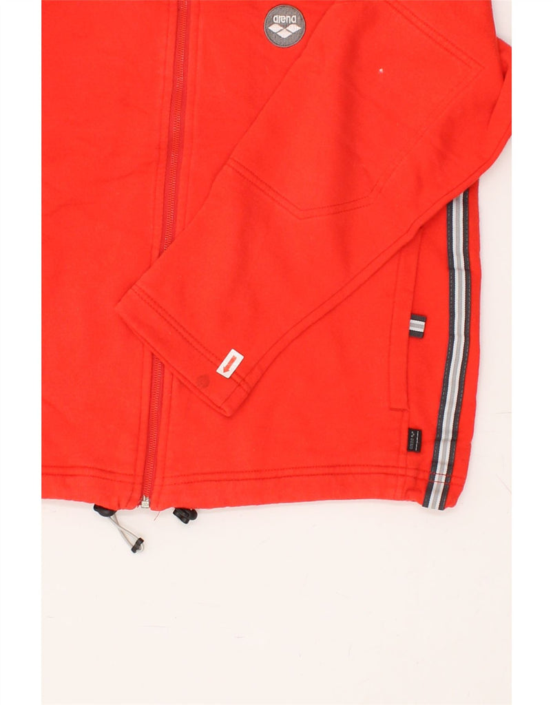 ARENA Boys Tracksuit Top Jacket 9-10 Years Red Cotton | Vintage Arena | Thrift | Second-Hand Arena | Used Clothing | Messina Hembry 