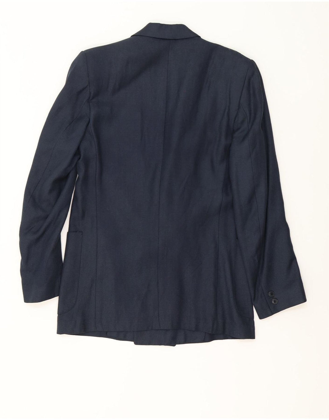 Vintage Mens Double Breasted Blazer Jacket UK 38 Medium Navy Blue Classic
