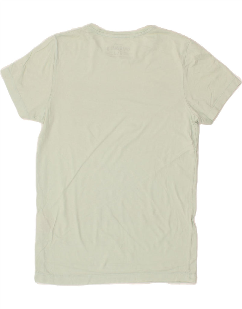 JACK & JONES Mens Graphic T-Shirt Top Small Green Cotton Hawaiian Vintage Jack & Jones and Second-Hand Jack & Jones from Messina Hembry 