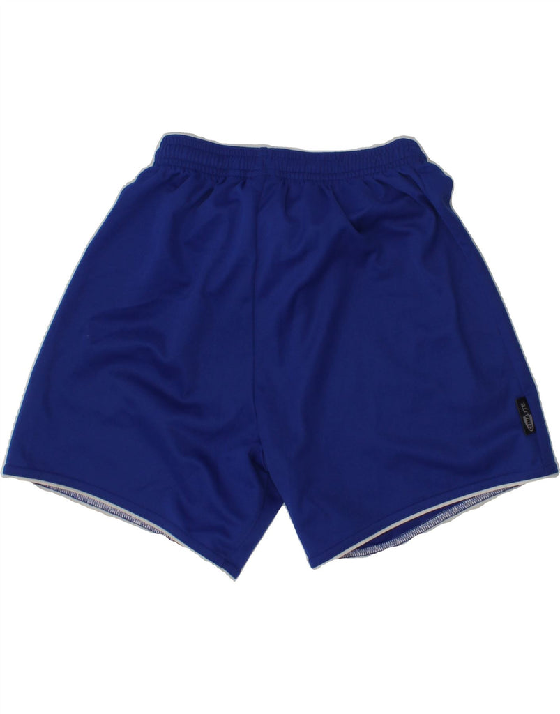 ADIDAS Boys Sport Shorts 9-10 Years Blue Polyester | Vintage Adidas | Thrift | Second-Hand Adidas | Used Clothing | Messina Hembry 