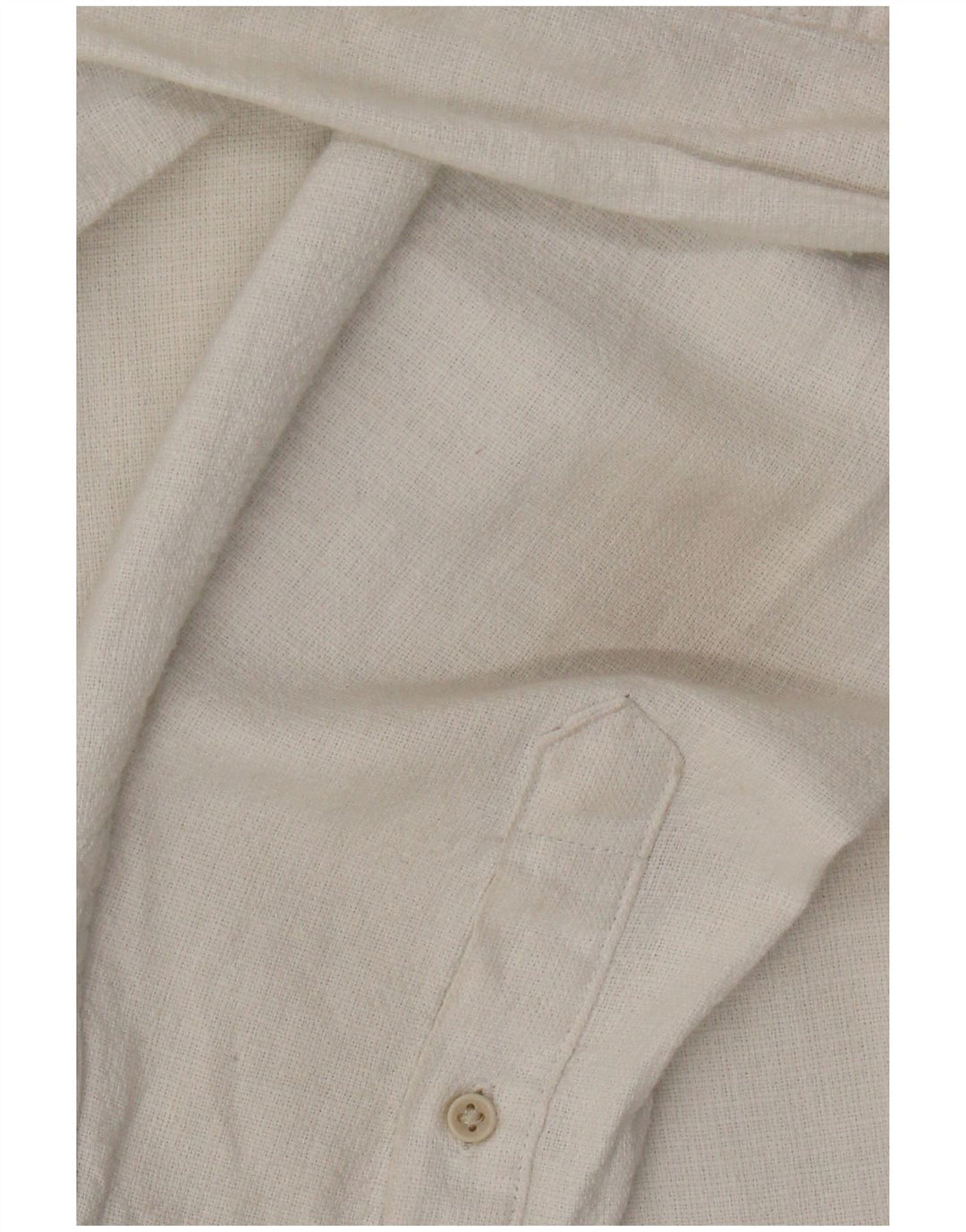 Zara Mens Pullover Shirt Large White