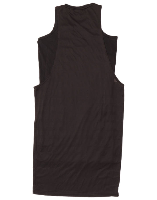 Puma Womens Sleeveless T-Shirt Dress UK 10 Small  Black Polyester