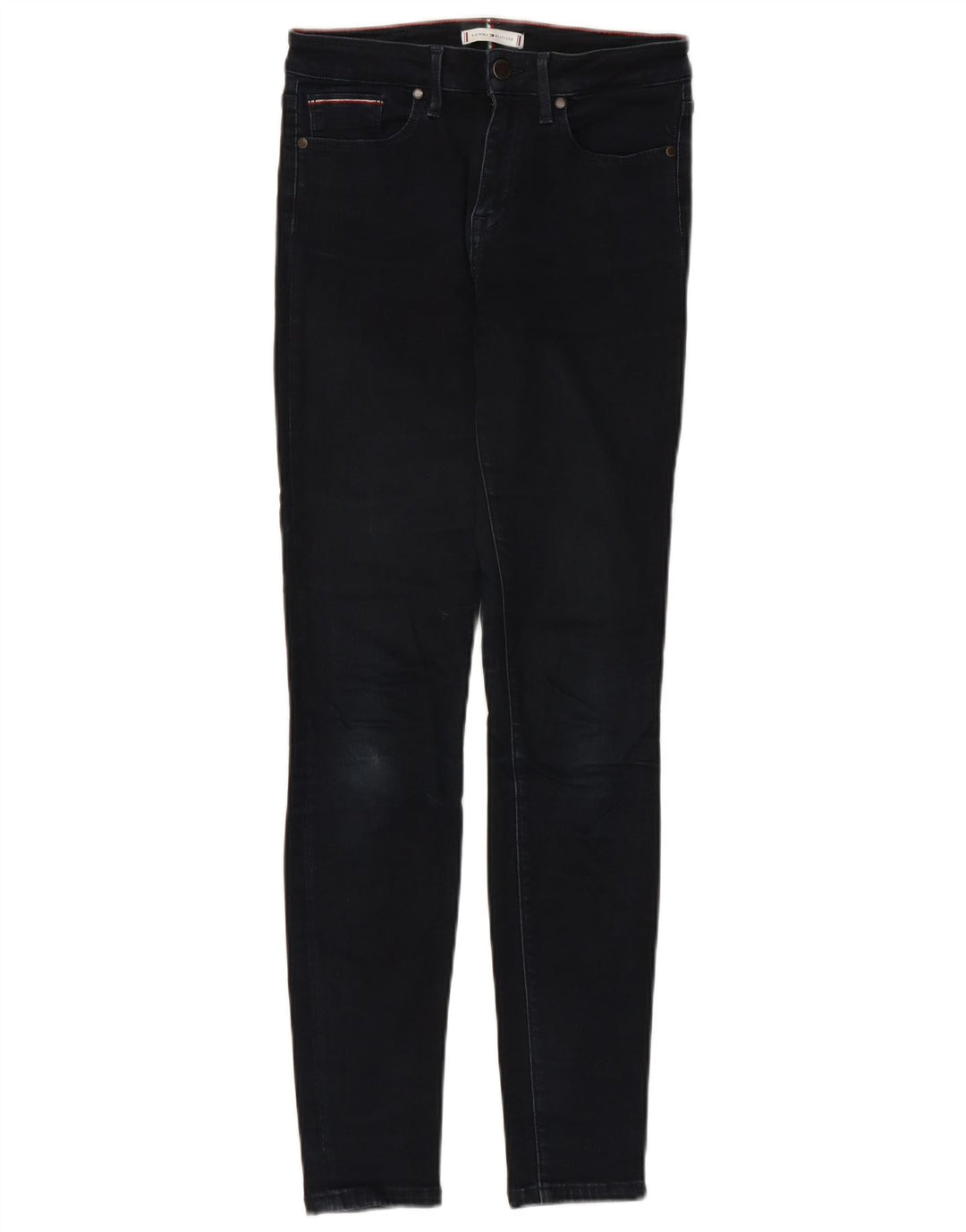 TOMMY HILFIGER Womens Skinny Jeans W27 L30 Navy Blue