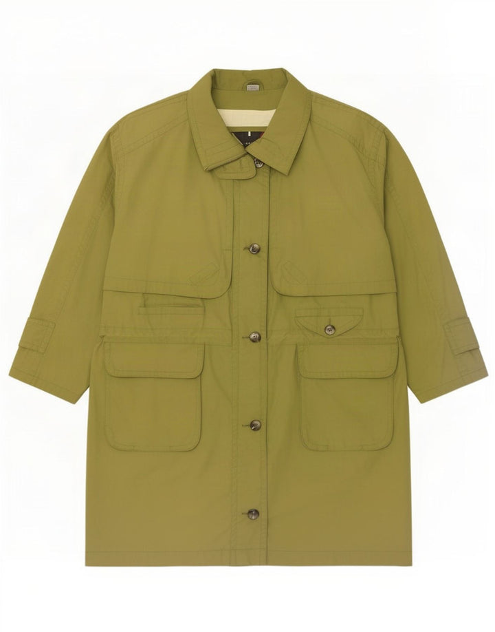 Astor Womens Oversized Trench Coat EU 44 XL Green Polyester