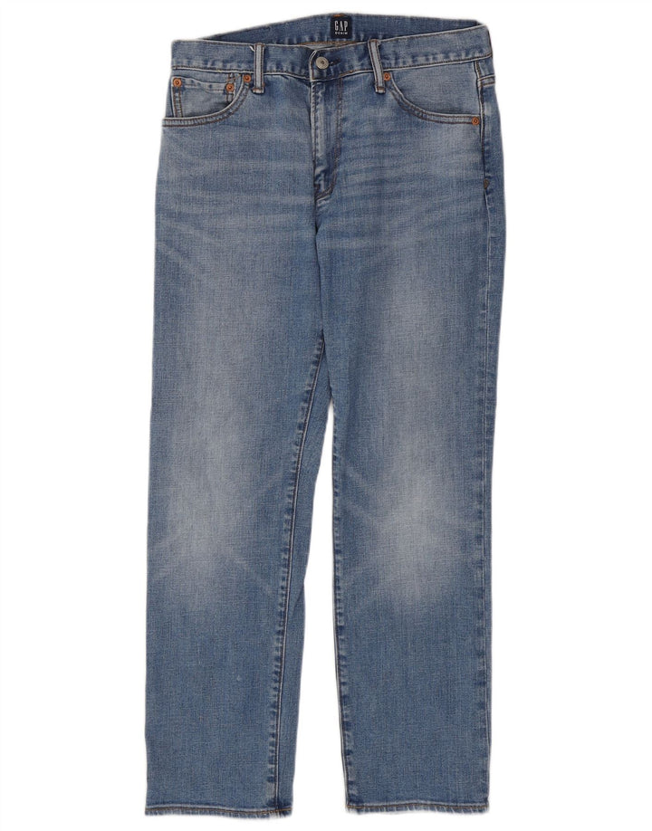 Gap Mens Straight Jeans W30 L28 Blue Cotton