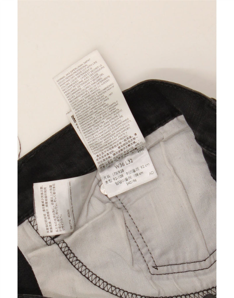 LEVI'S Mens Slim Jeans W36 L32 Black Cotton Vintage Levi's and Second-Hand Levi's from Messina Hembry 