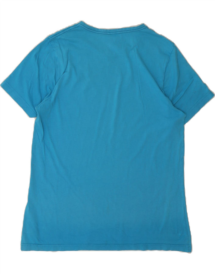 PUMA Mens Graphic T-Shirt Top Large Blue Vintage Puma and Second-Hand Puma from Messina Hembry 