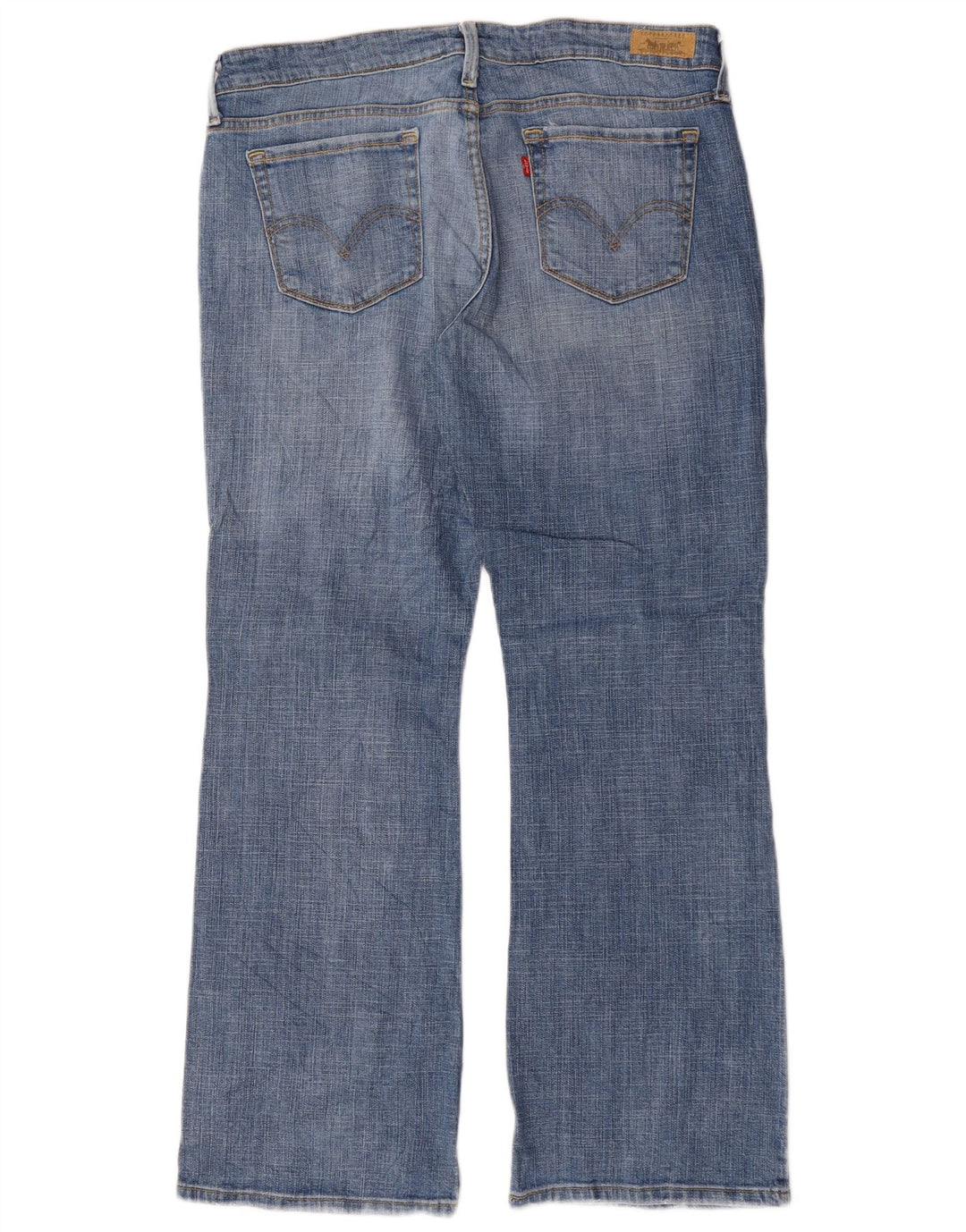 Levi's Womens 545 Low Bootcut Jeans US 14 XL W36 L31 Blue Cotton
