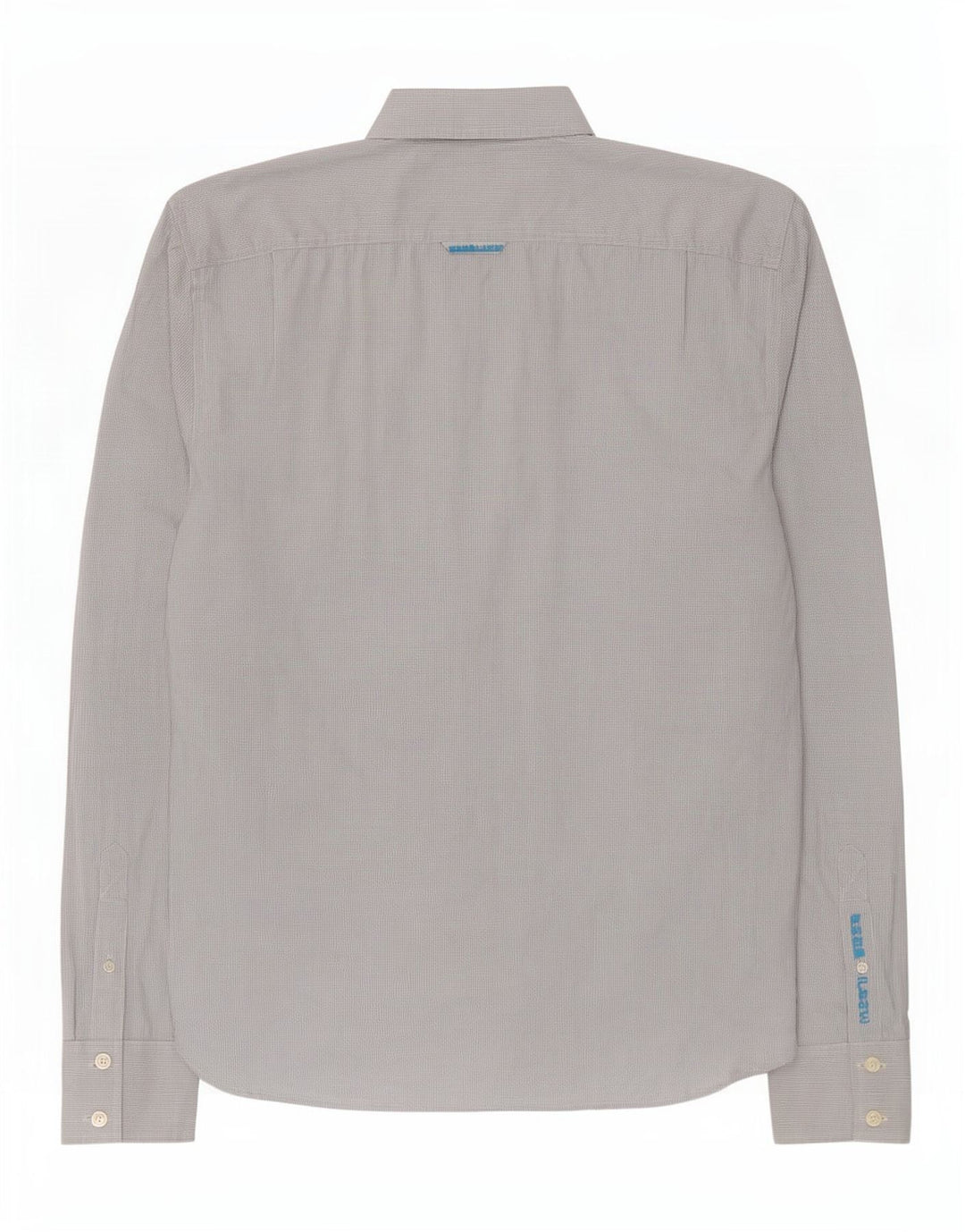 Superdry Mens Shirt 2XL White Gingham Cotton