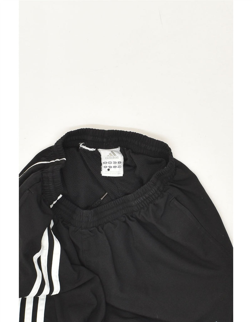 ADIDAS Boys Tracksuit Trousers Joggers 15-16 Years Black Colourblock | Vintage Adidas | Thrift | Second-Hand Adidas | Used Clothing | Messina Hembry 