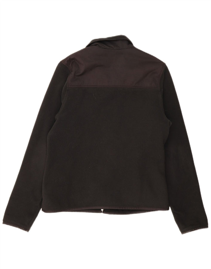 Nike Womens Fleece Jacket UK 10/12 Medium Black