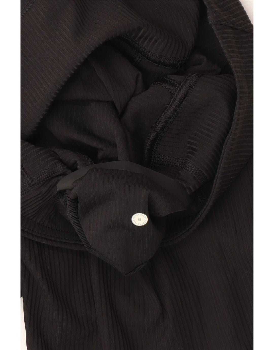 Lululemon Womens Crop Leggings US 6 Medium Black Synthetic