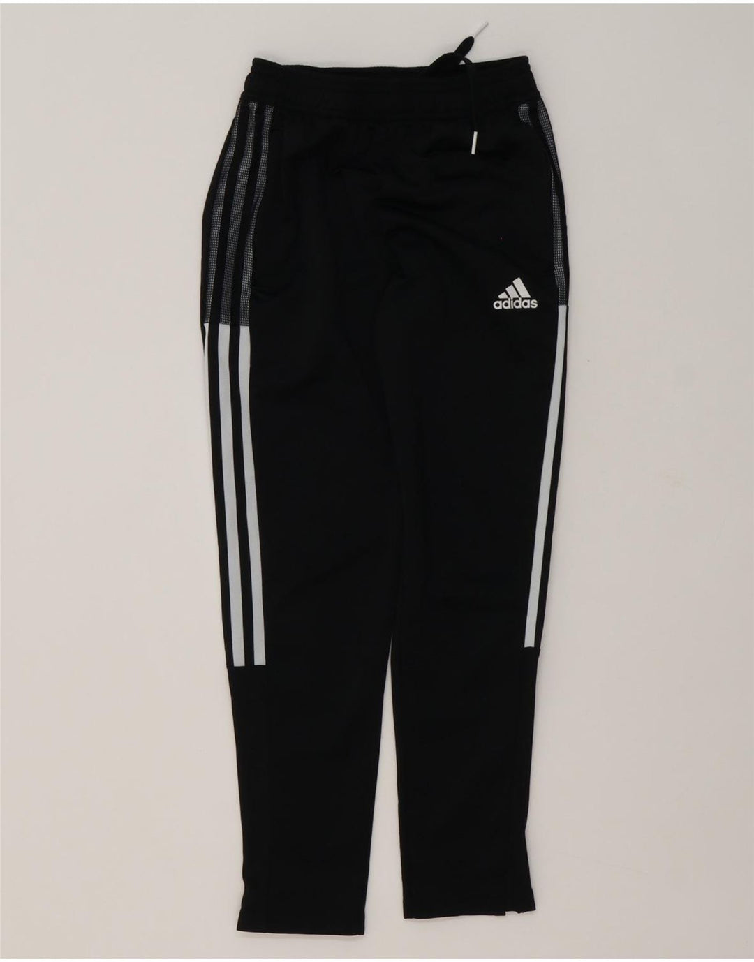 Adidas Boys Tracksuit Trousers 9-10 Years  Black Polyester