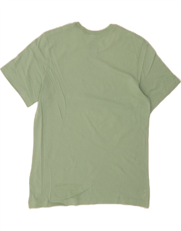 NIKE Mens Graphic T-Shirt Top Medium Green Cotton Vintage Nike and Second-Hand Nike from Messina Hembry 