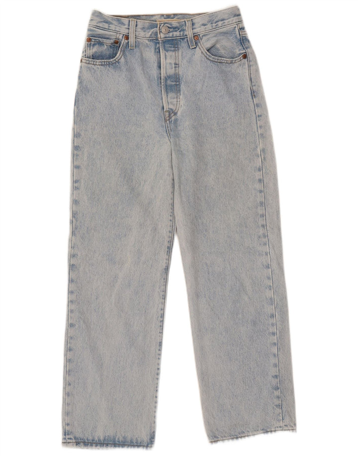 Levi's Womens Loose Jeans W25 L27 Blue Cotton
