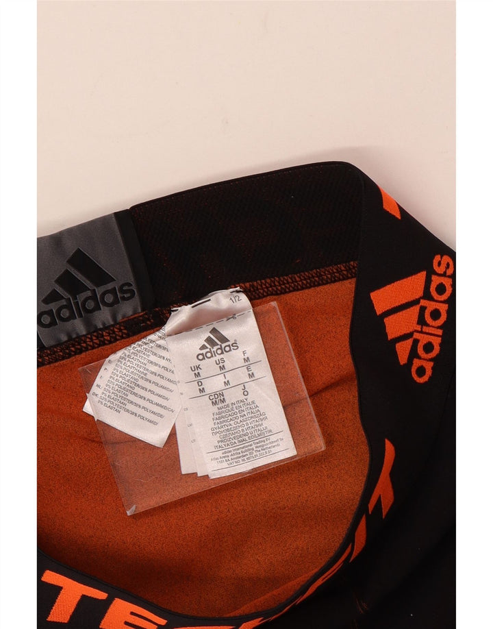 Adidas Mens Graphic Sport Shorts Medium  Black Spotted Polyester