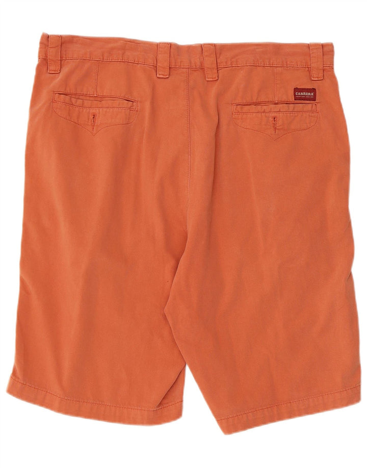 CARRERA Mens Chino Shorts W36 Large Orange Cotton