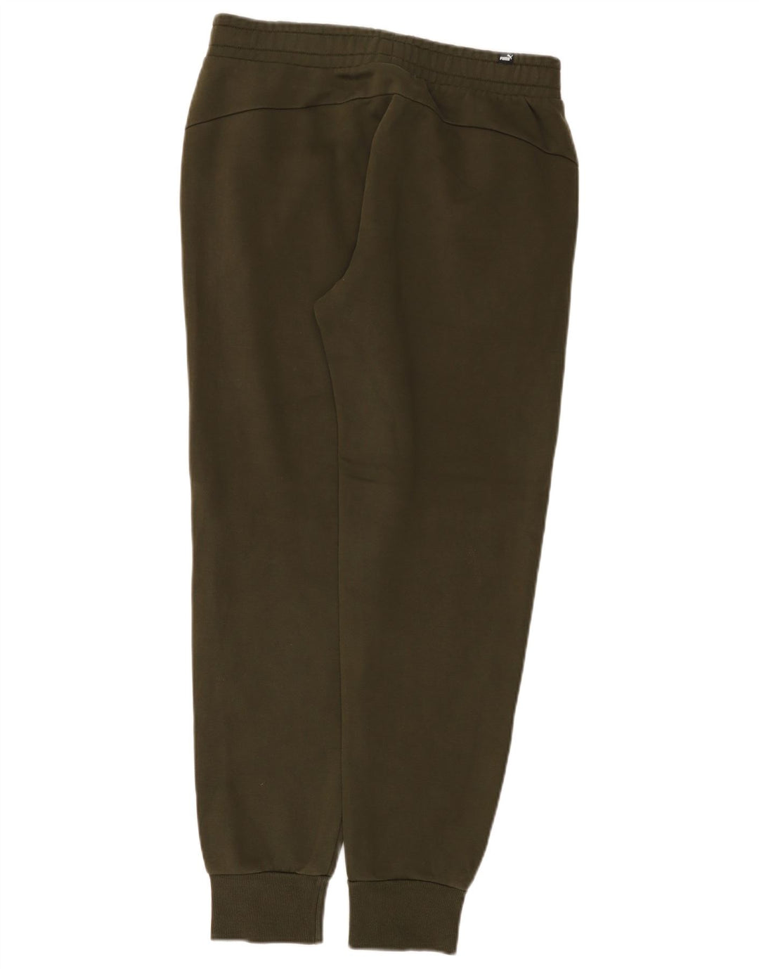 Puma Mens Tracksuit Trousers Joggers Medium  Khaki Cotton