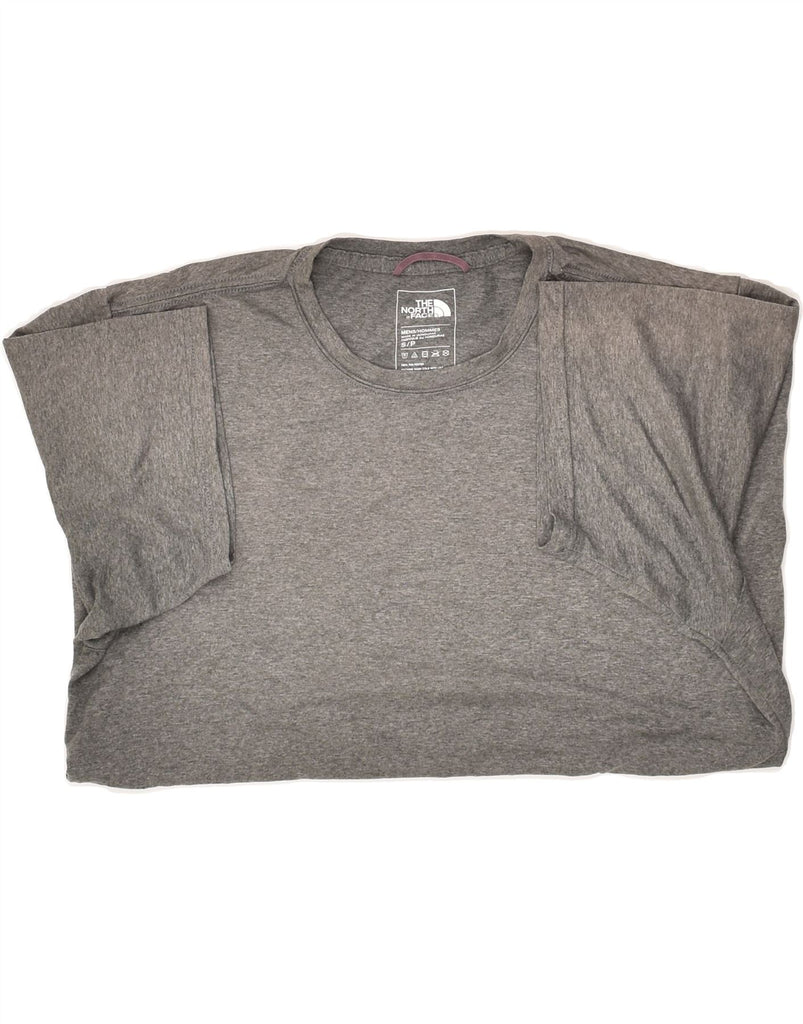 THE NORTH FACE Mens T-Shirt Top Small Grey Polyester | Vintage The North Face | Thrift | Second-Hand The North Face | Used Clothing | Messina Hembry 