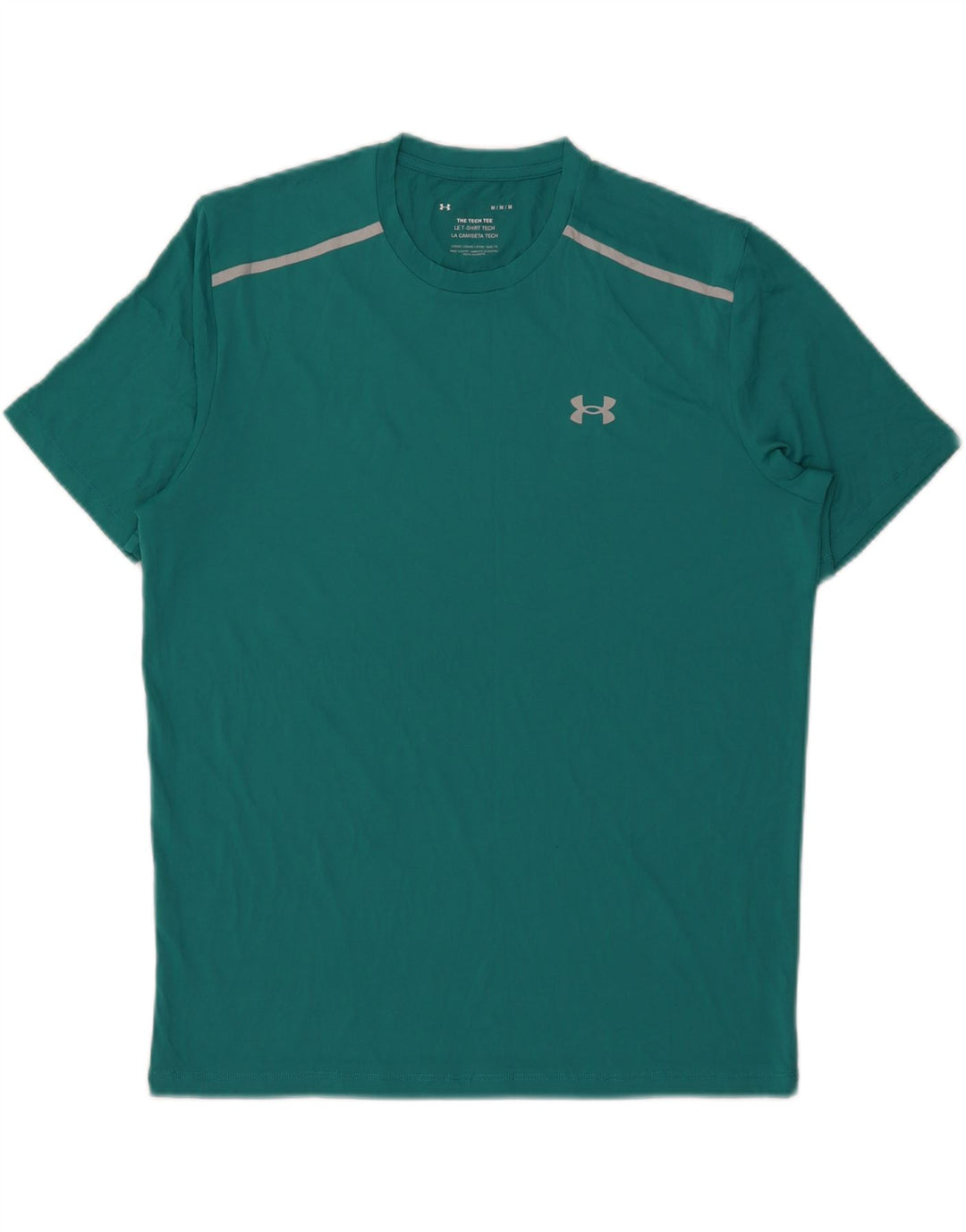 Under Armour Mens T-Shirt Top Medium Turquoise