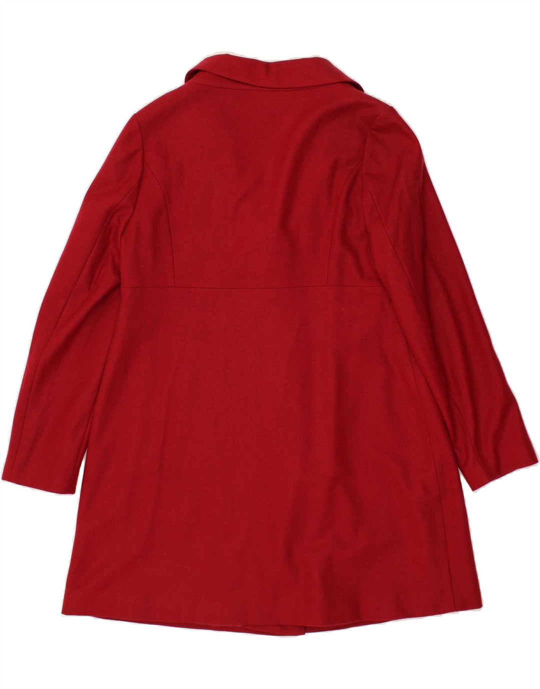 SASHA Womens Overcoat UK 14 Medium Red Wool Vintage Sasha and Second-Hand Sasha from Messina Hembry 