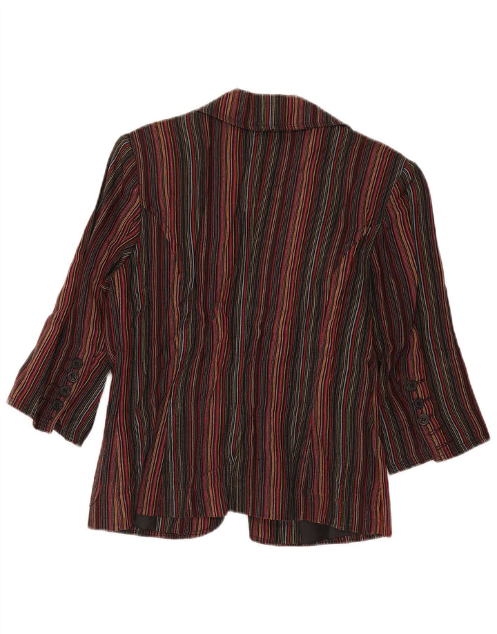 Chopin Roma Womens 3/4 Sleeve Blazer Jacket IT 44 Medium Multicoloured
