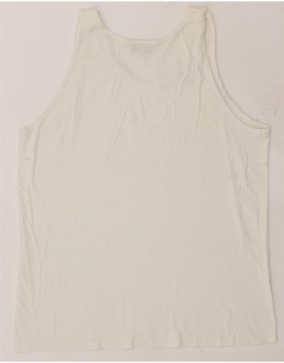 CHAMPION Womens Vest Top UK 20 2XL White Vintage Champion and Second-Hand Champion from Messina Hembry 