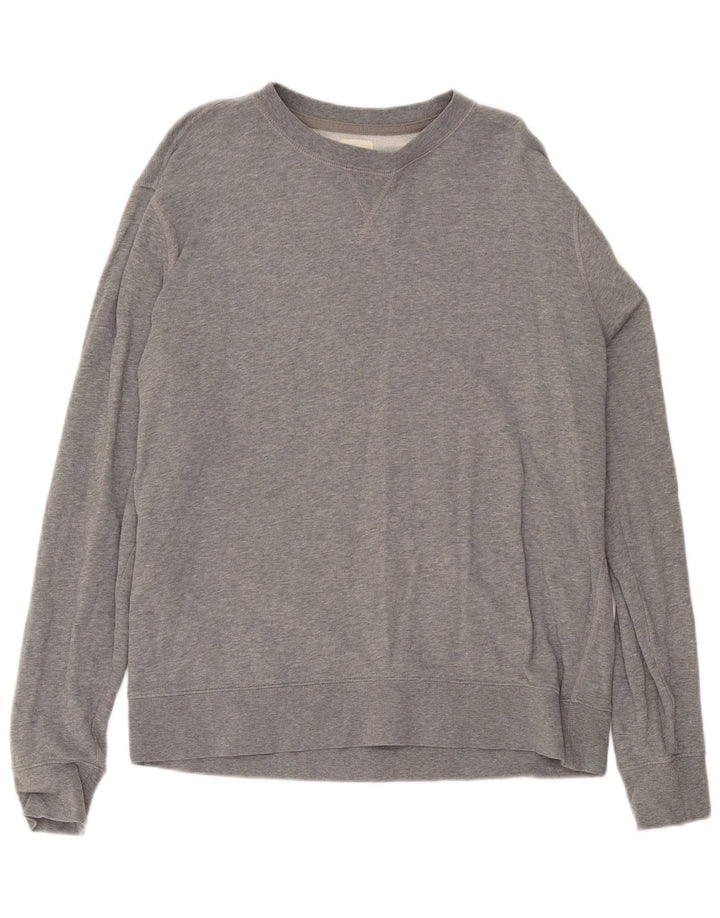 Marks & Spencer Mens Sweatshirt Jumper XL Grey Cotton