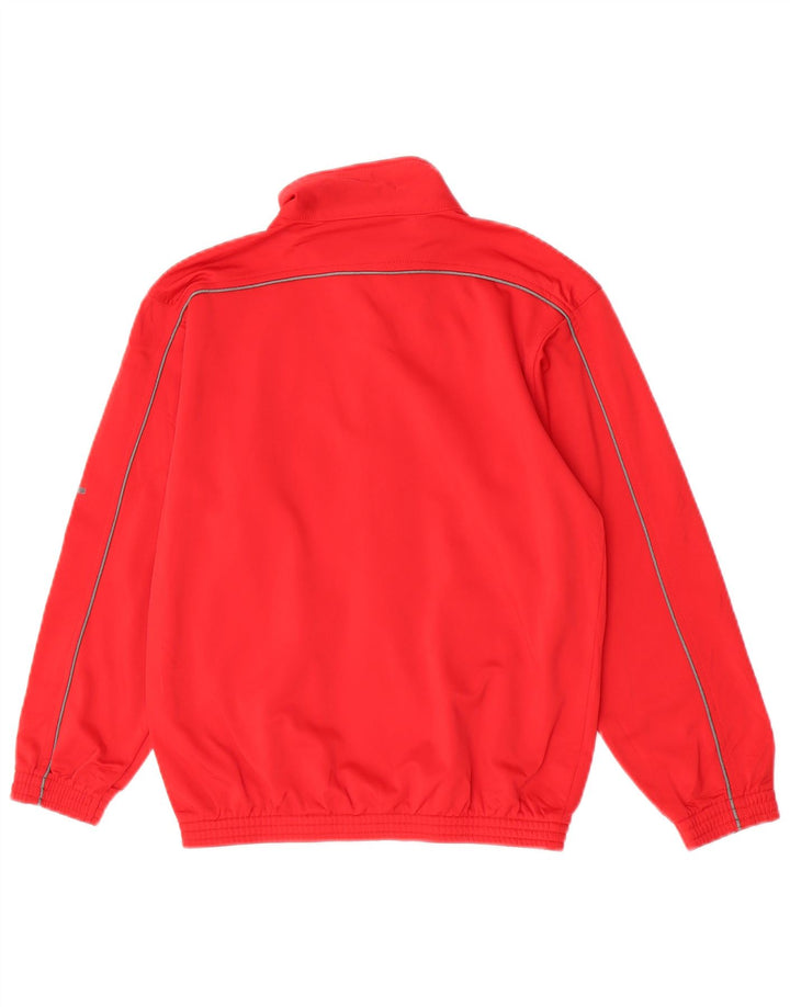 Champion Boys Graphic Tracksuit Top Jacket 11-12 Years Red Polyester
