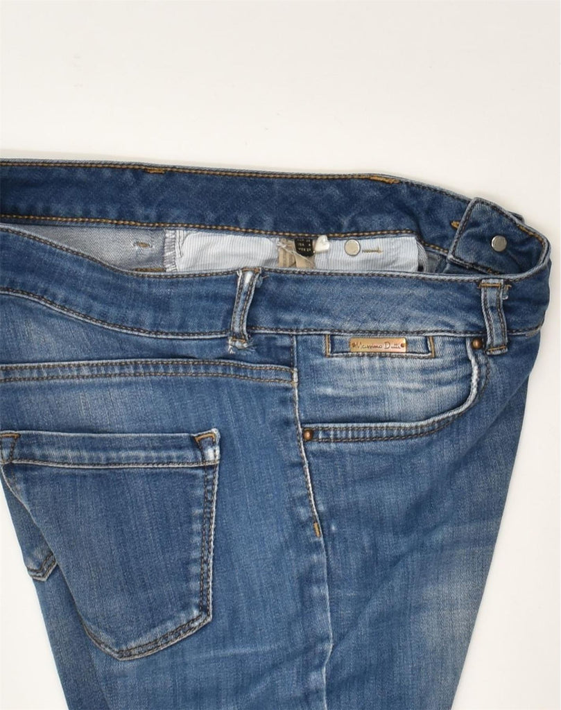 MASSIMO DUTTI Womens Slim Jeans EU 36 Small W27 L31  Blue Cotton | Vintage Massimo Dutti | Thrift | Second-Hand Massimo Dutti | Used Clothing | Messina Hembry 