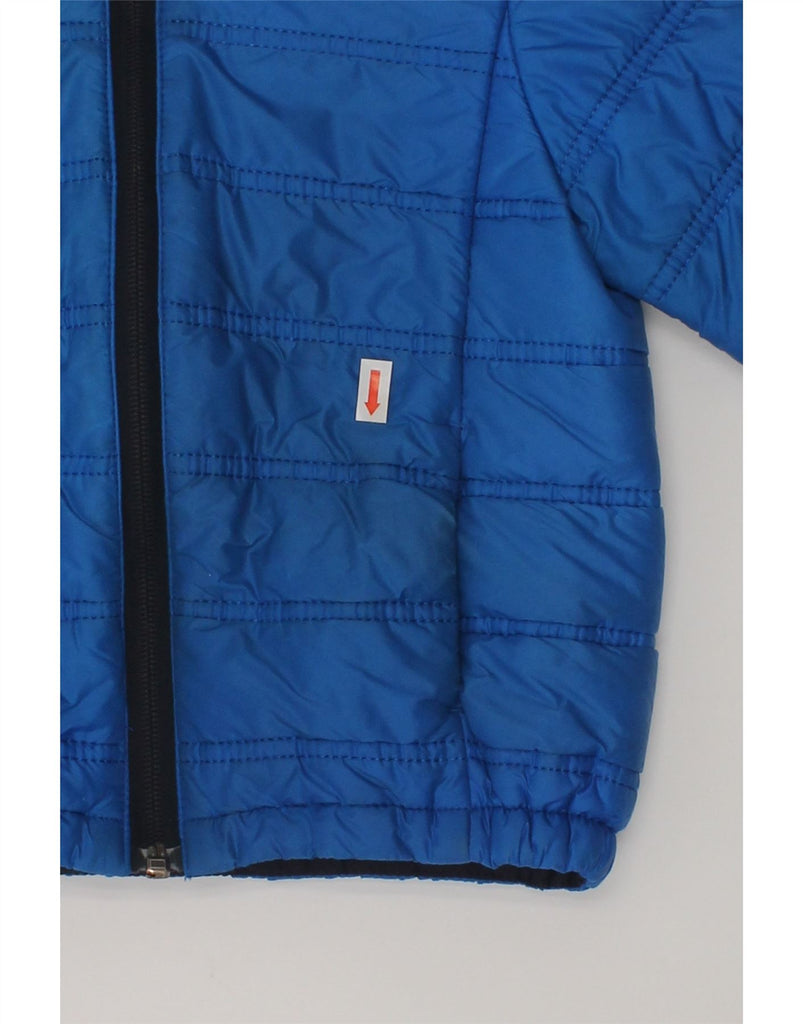 EDDIE BAUER Boys Hooded Padded Jacket 3-4 Years Blue Nylon | Vintage Eddie Bauer | Thrift | Second-Hand Eddie Bauer | Used Clothing | Messina Hembry 