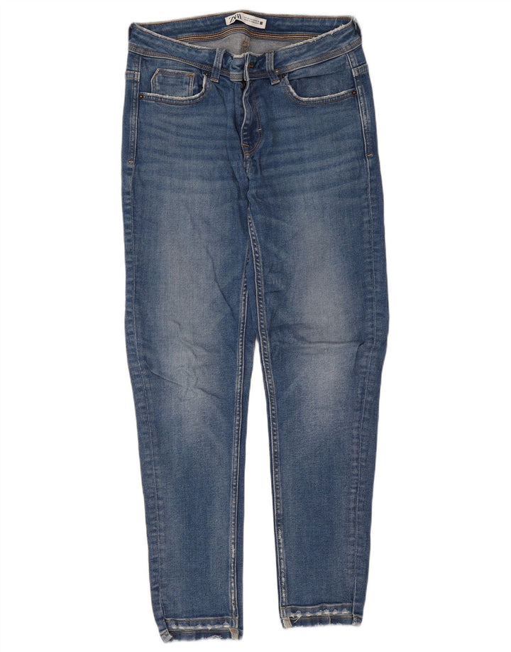 Zara Womens Slim Jeans EU 38 Small W28 L27 Blue