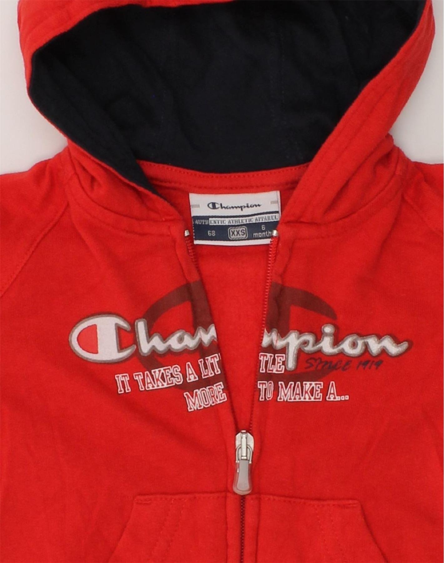 Girls red hotsell champion hoodie