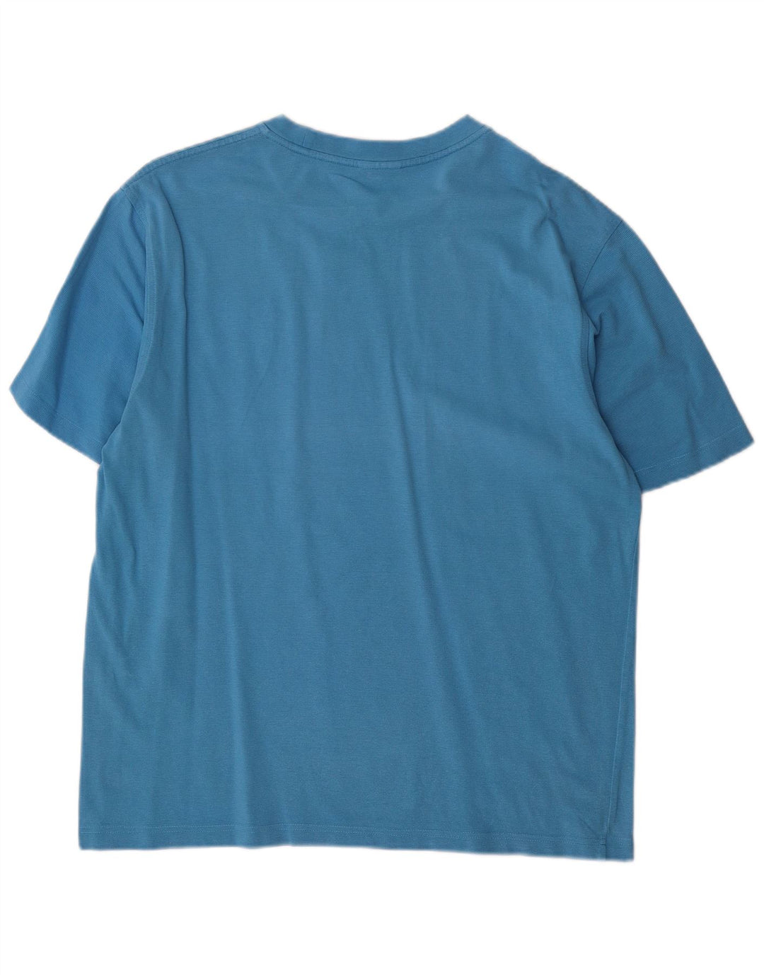 Lacoste Mens T-Shirt Top Size 4 Medium Blue Cotton