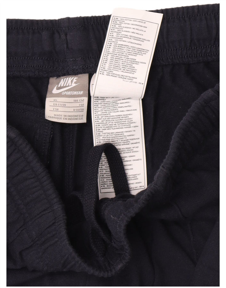 Nike Mens Sport Shorts XL Navy Blue Cotton