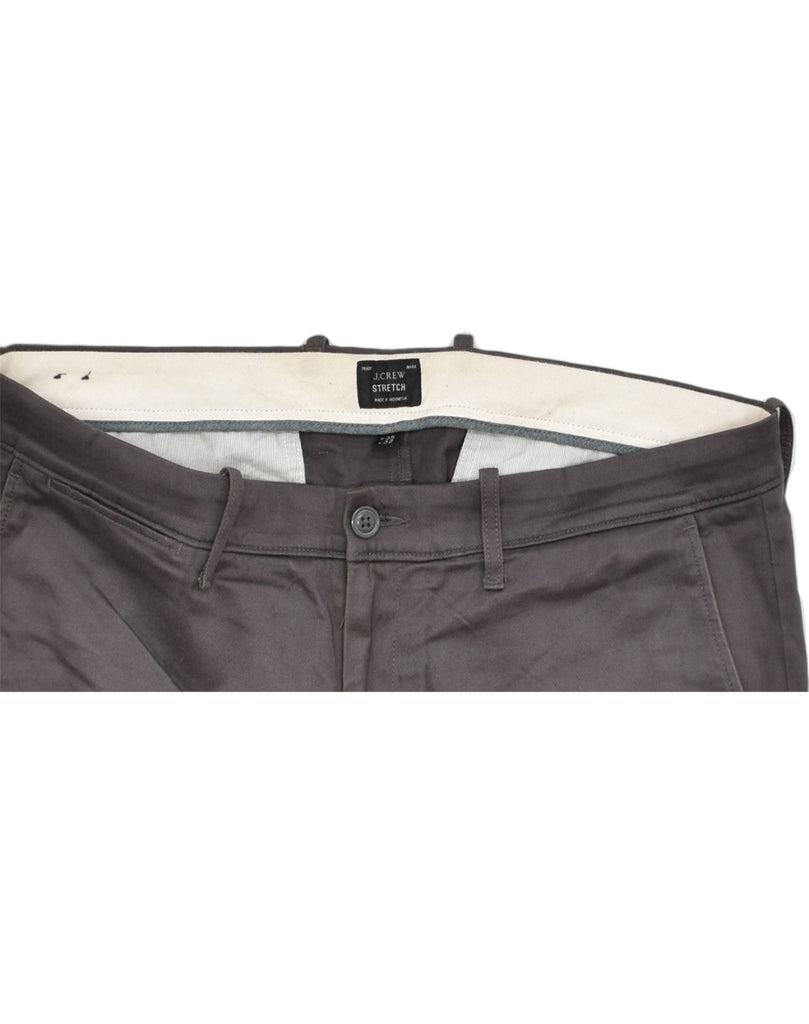 J. CREW Mens Slim Chino Trousers W35 L32 Brown Cotton Classic | Vintage | Thrift | Second-Hand | Used Clothing | Messina Hembry 