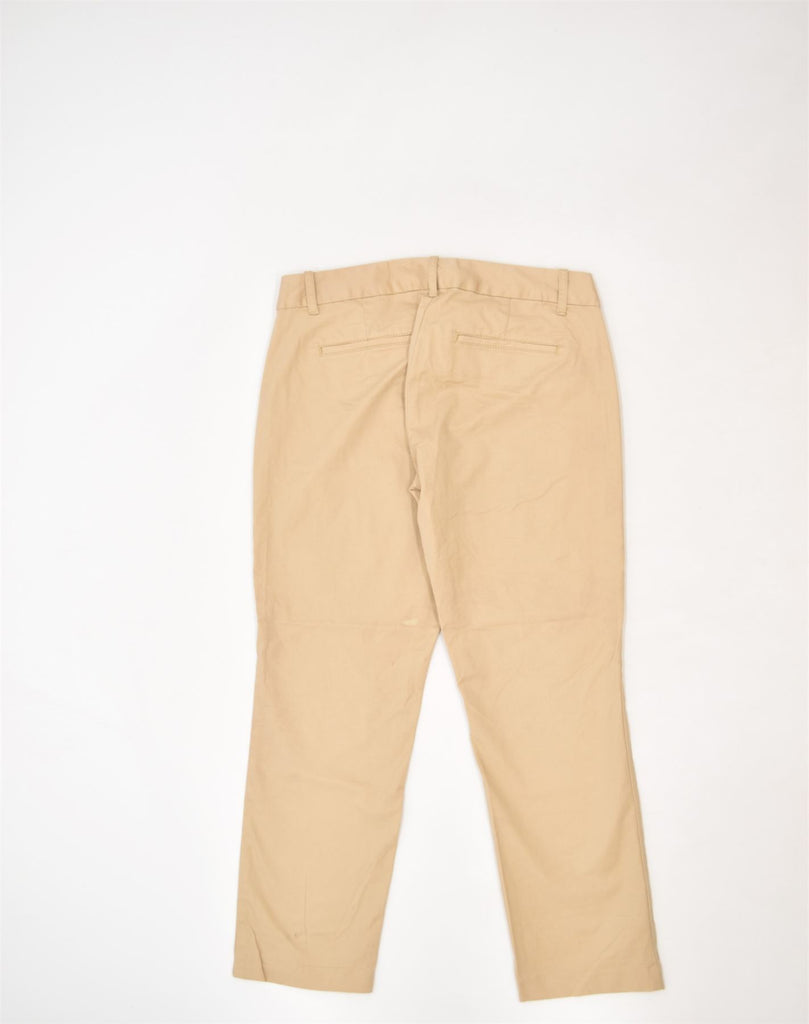 J. CREW Womens Tapered Chino Trousers US 2 XS W30 L27 Brown Cotton | Vintage | Thrift | Second-Hand | Used Clothing | Messina Hembry 