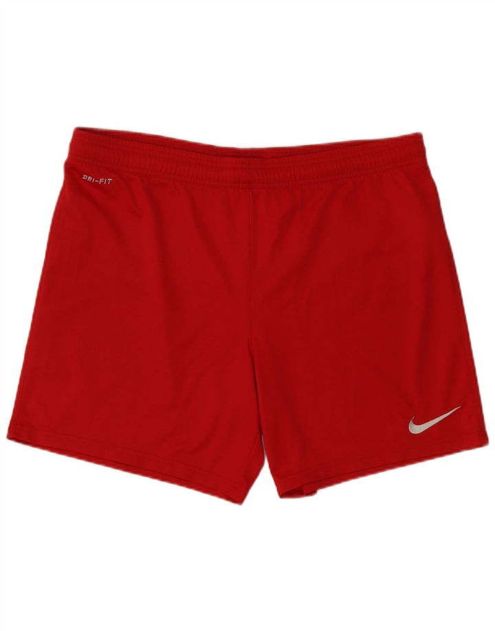 Nike Mens Dri Fit Sport Shorts Medium Red Polyester