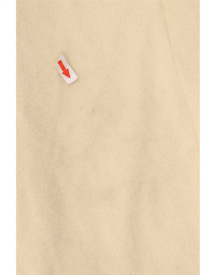 Vintage Womens Overcoat IT 42 Medium White Virgin Wool