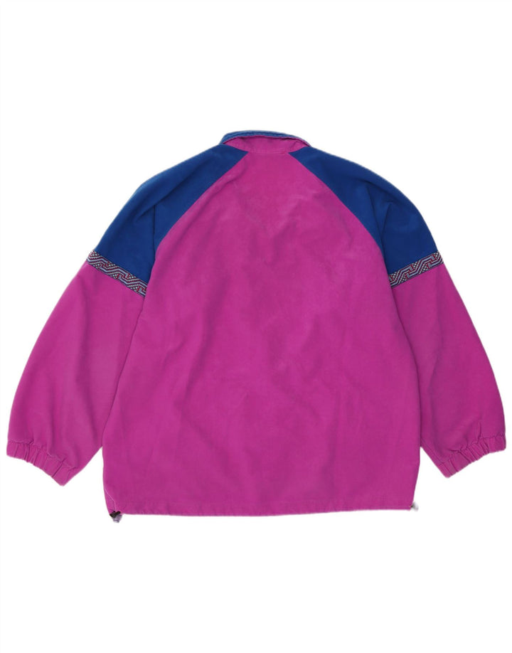 SALEWA Womens Tracksuit Top Jacket UK 16 Large Pink Colourblock