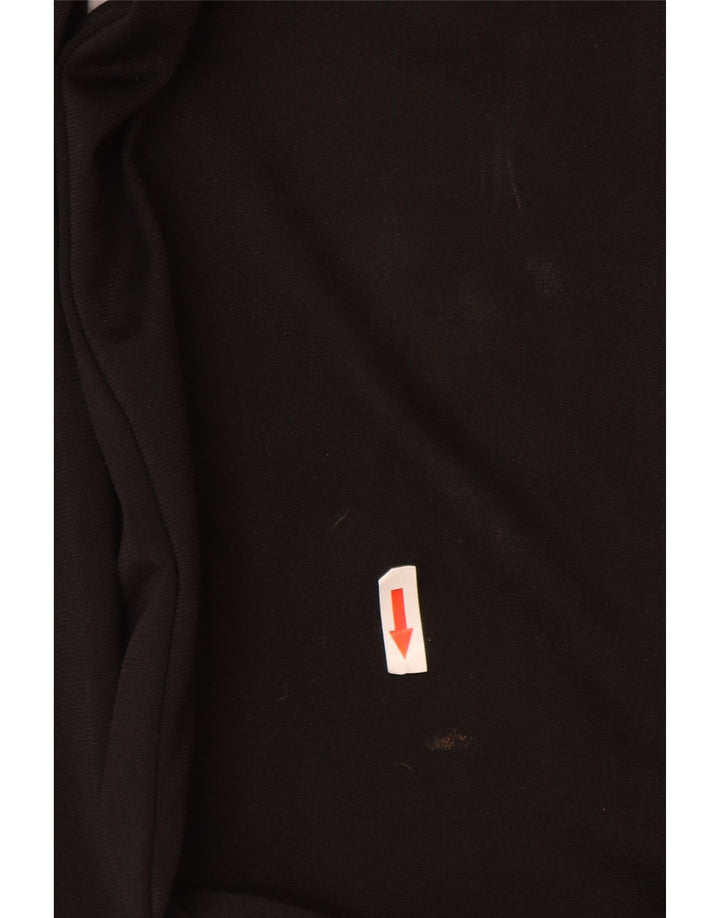 Adidas Boys Tracksuit Trousers Joggers 13-14 Years  Black Polyester