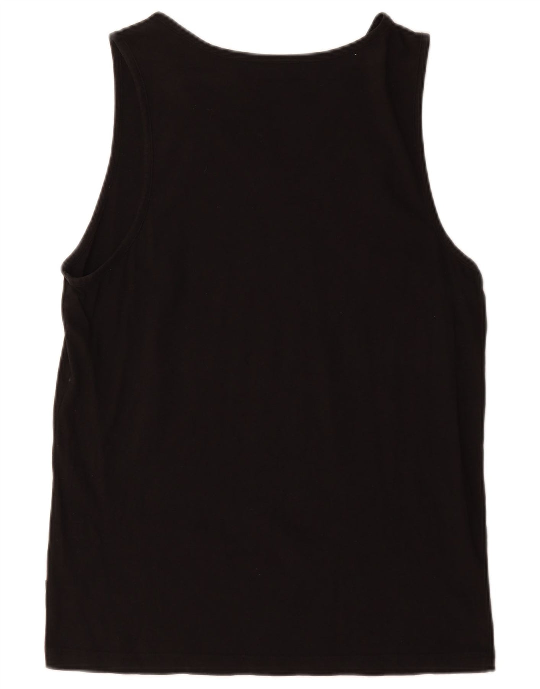 Puma Mens Graphic Vest Top Medium Black Cotton