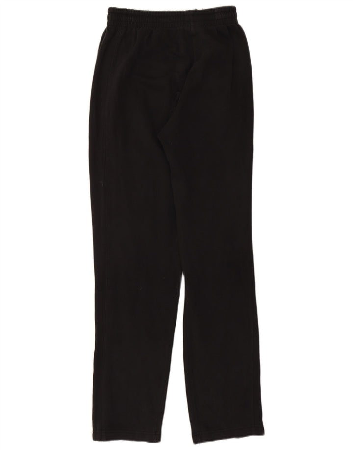 ADIDAS Womens Tracksuit Trousers UK 8 Small  Black Cotton
