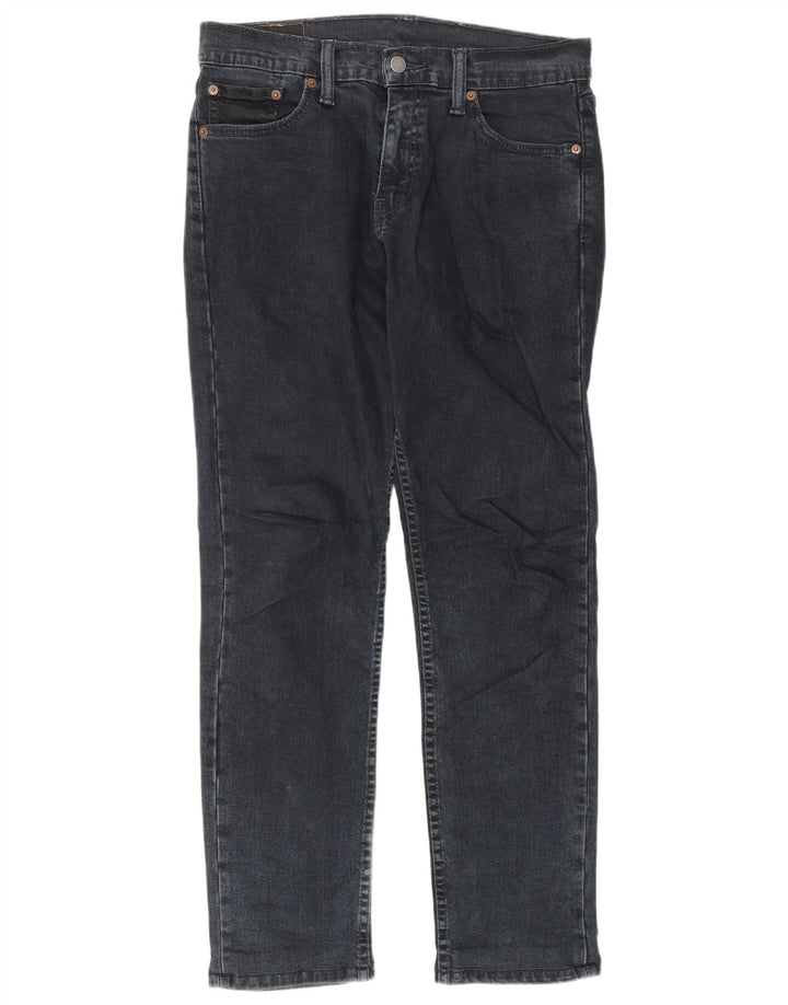 Levi's Mens 511 Slim Jeans W30 L30 Navy Blue Cotton