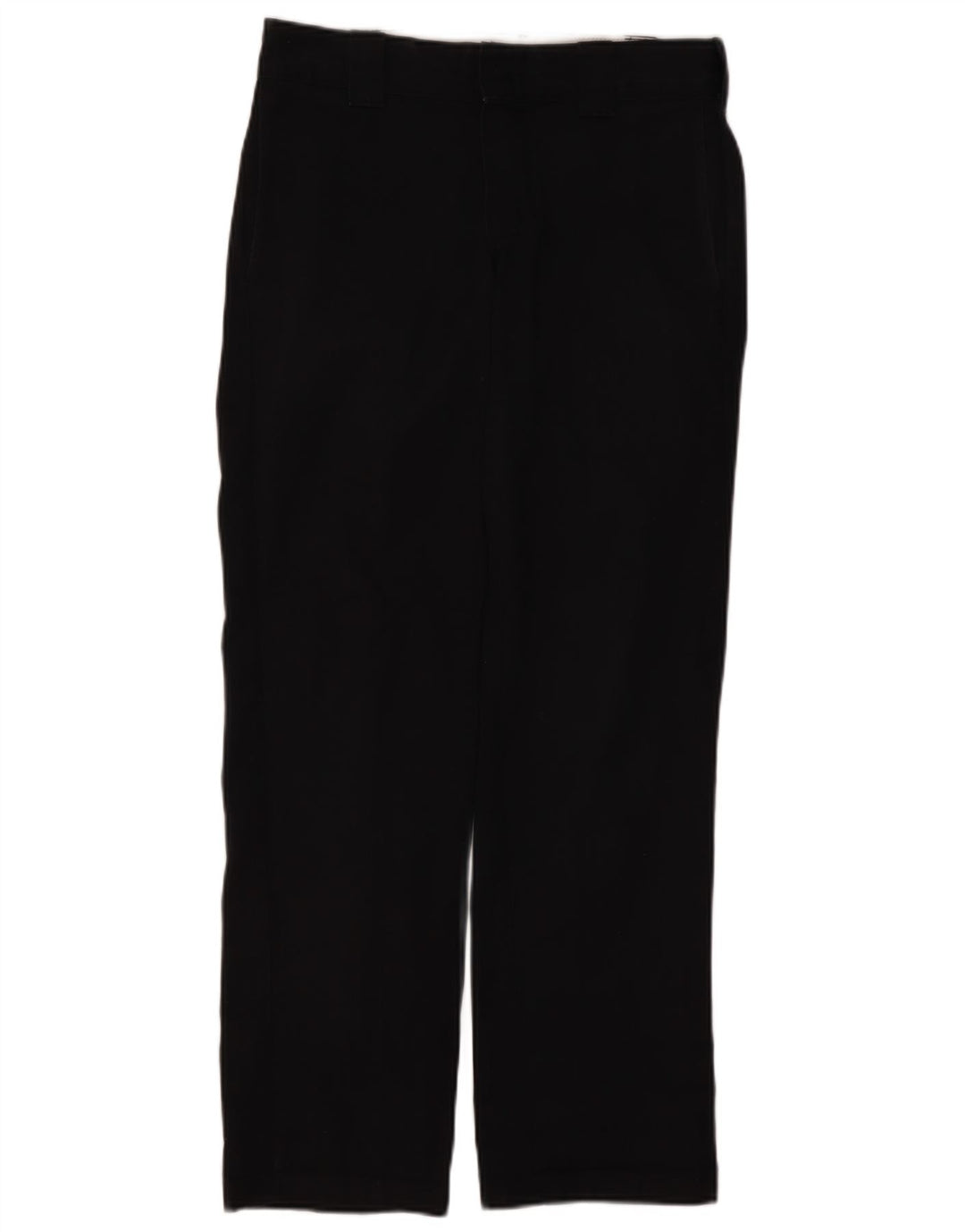Dickies Mens Slim Straight Chino Trousers W30 L32 Black Polyester