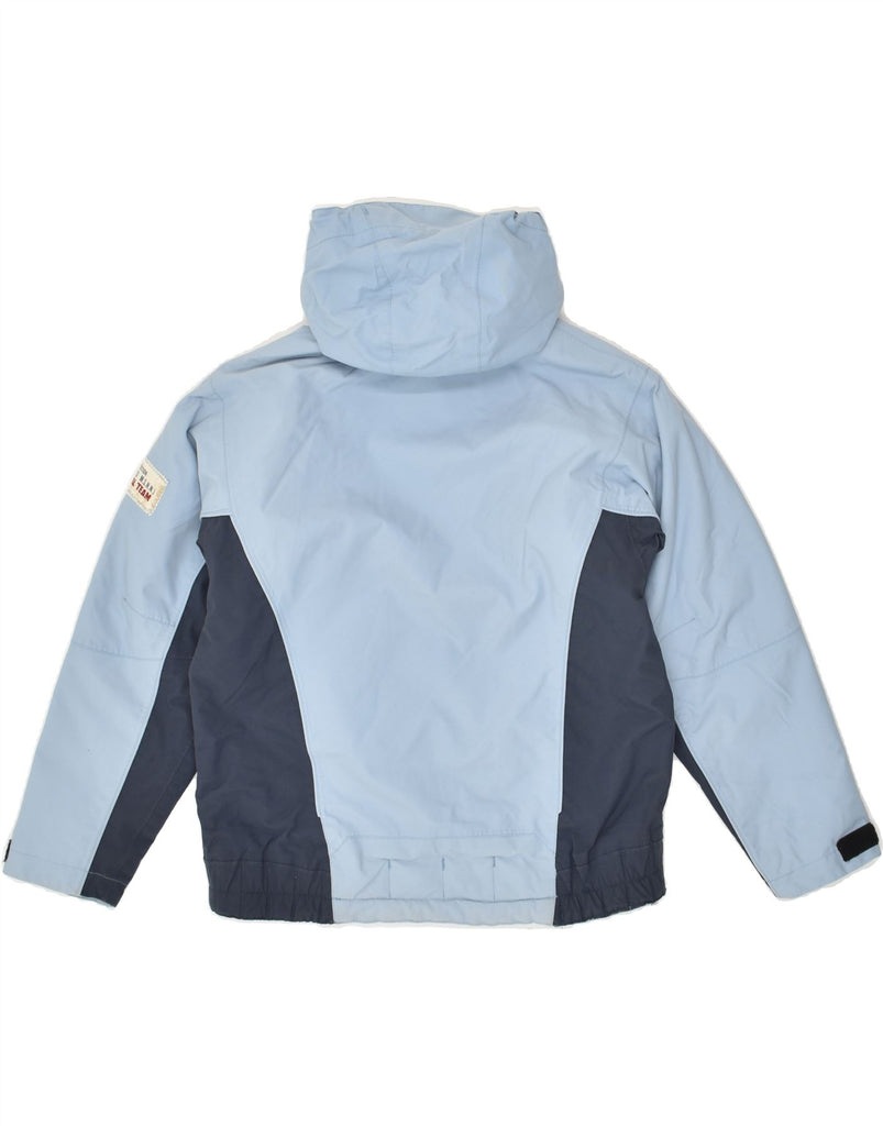 NAPAPIJRI Boys Property Hooded Windbreaker Jacket 9-10 Years Blue | Vintage Napapijri | Thrift | Second-Hand Napapijri | Used Clothing | Messina Hembry 