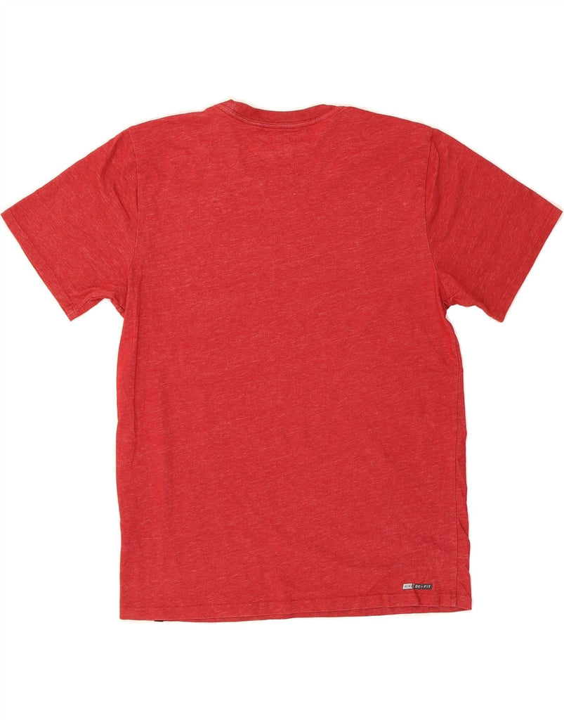 HURLEY Mens Graphic T-Shirt Top Medium Red Cotton Vintage Hurley and Second-Hand Hurley from Messina Hembry 