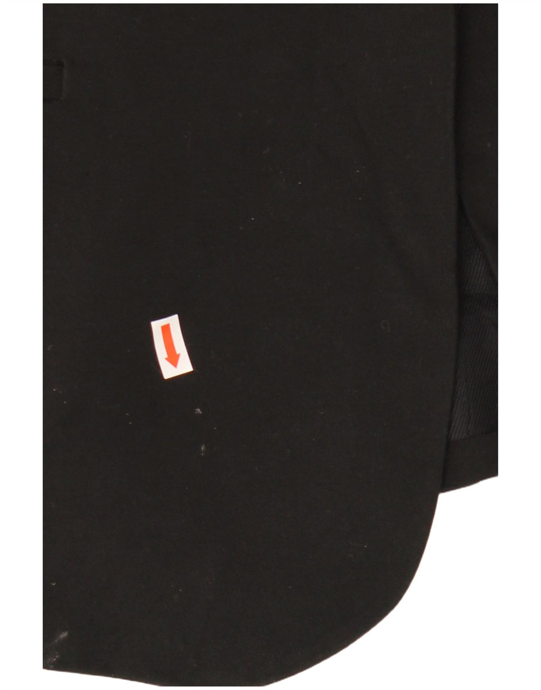 ZARA Womens 1 Button Blazer Jacket UK 12 Medium Black Polyester