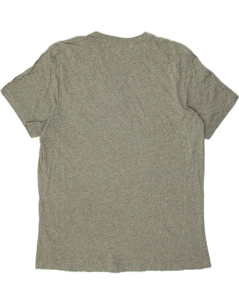 NIKE Mens T-Shirt Top Large Grey Flecked Cotton | Vintage Nike | Thrift | Second-Hand Nike | Used Clothing | Messina Hembry 